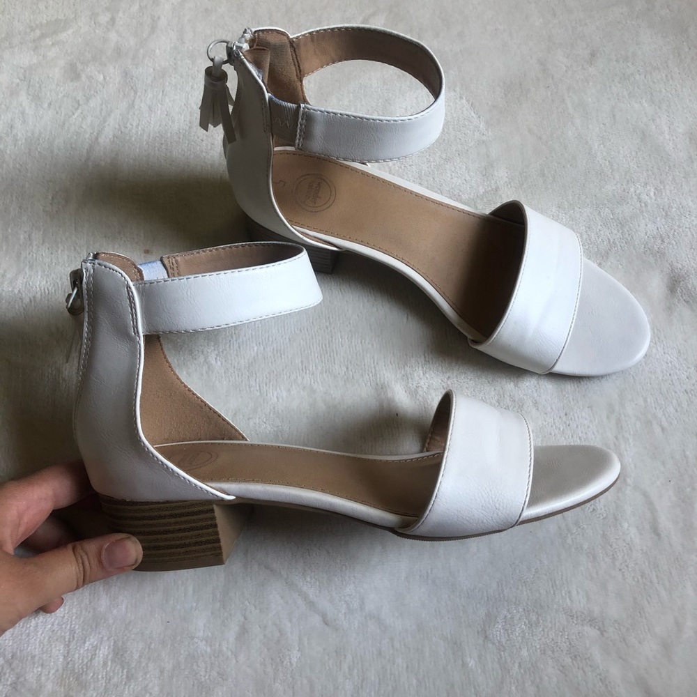 White Sandals